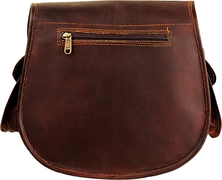 100% Genuine Leather Cross Body Bag Real Leather Handbags 13x4x10 Inches