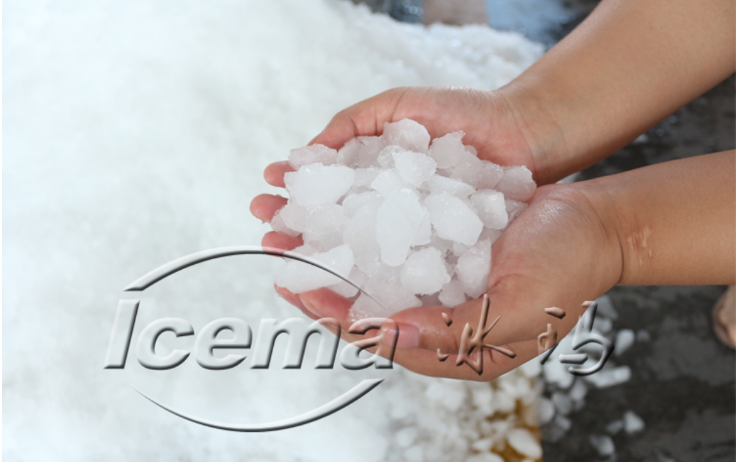 Electric Manual Industrial Ice Crusher 4kw 200kg/Min