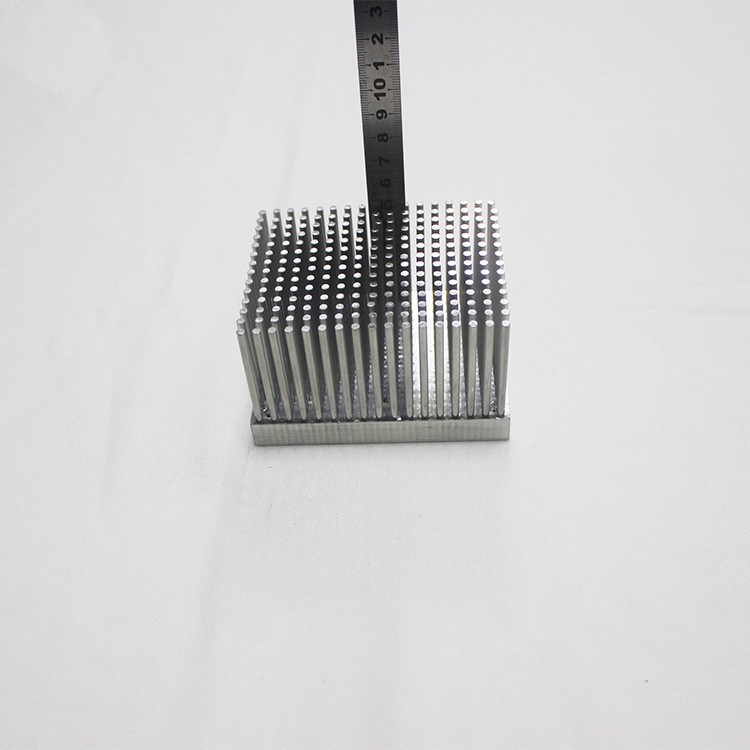Copper Aluminum Compound Cold Forged Pin Fin Heat Sink For Big Power Equipment