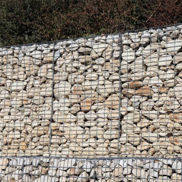 Hot Dip Galvanized Welded Gabion Wall Baskets For Efficient Retaining Wall