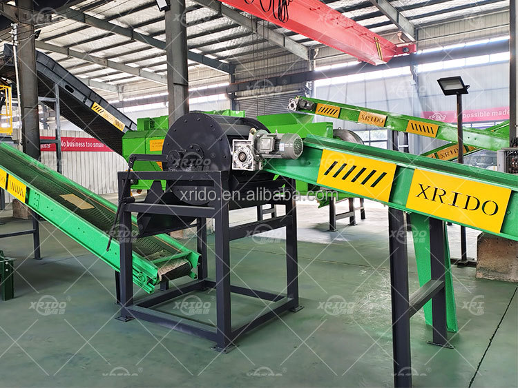 4T/H-8T/H Steel Shredder Machine Small Industrial Shredder Scrap Metal Crusher