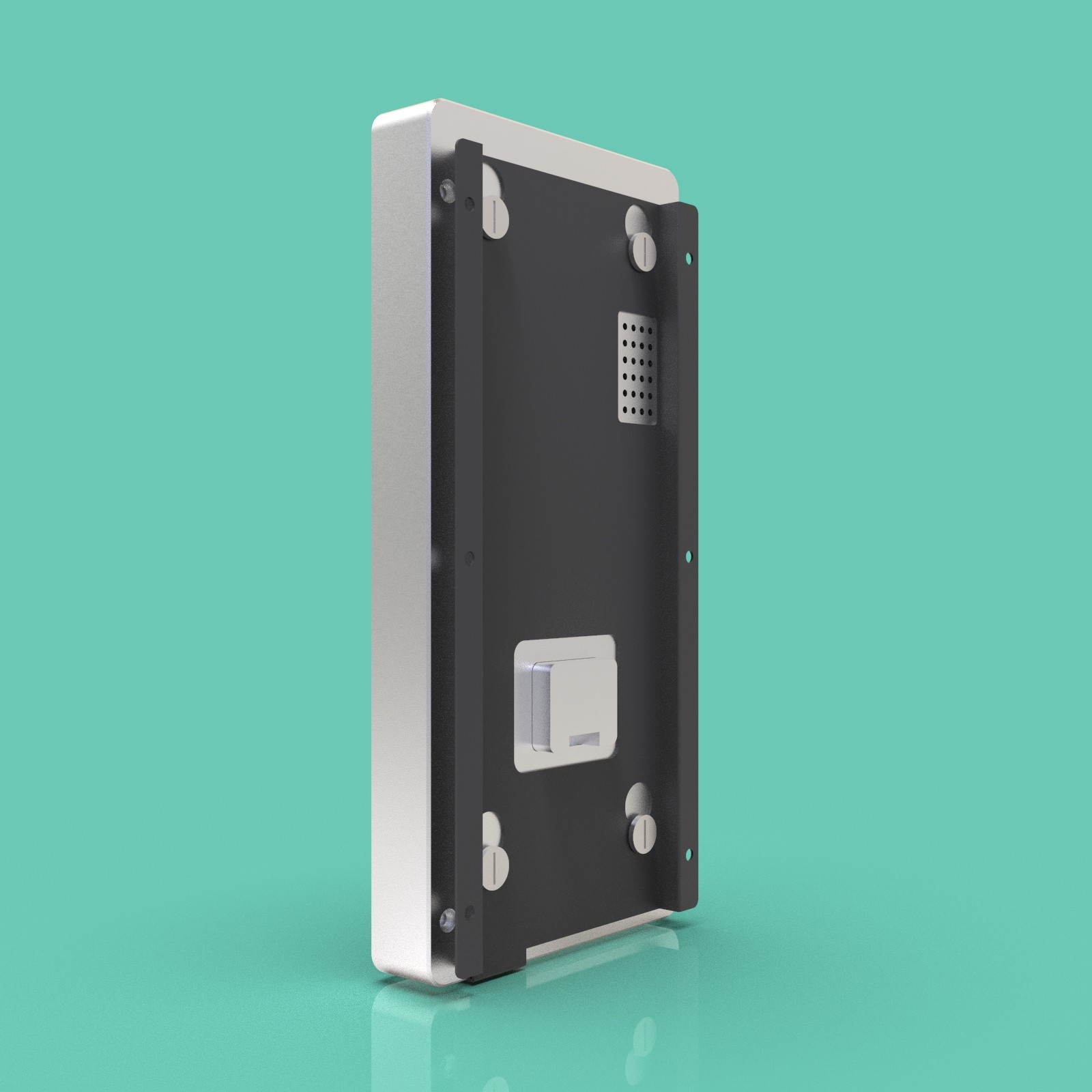 JP1817 Wall-Mounted Face Recognition and Fingerprint Access Control Device with a resolution of 800×1280 for clear image display