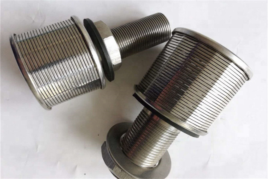 Single Tube JOhnson Wire Screen Nozzle Flow Rate 1Ton Water Filter Nozzle