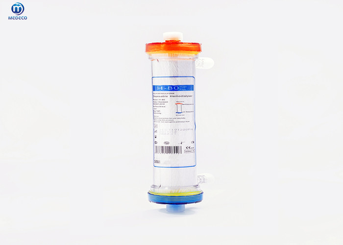 Hospital Disposable High Flux Polyethersulfone Sterilisation Hemodialyser For Hematodialysis
