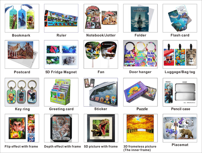 3D Magnets Sealifes Dolphin Shark Turtle Lenticular Printing Card For Gifts 0