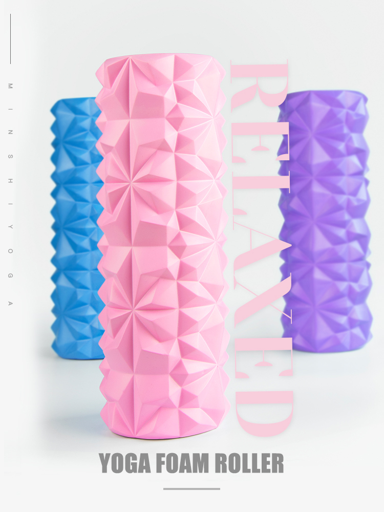 33*14cm Hollow Trigger Point Foam Roller Eva Eco Yoga Exercise