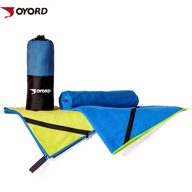 Quick Dry Personalised Sports Towel Anti Bacteria Precision Sewing Delicate Edge