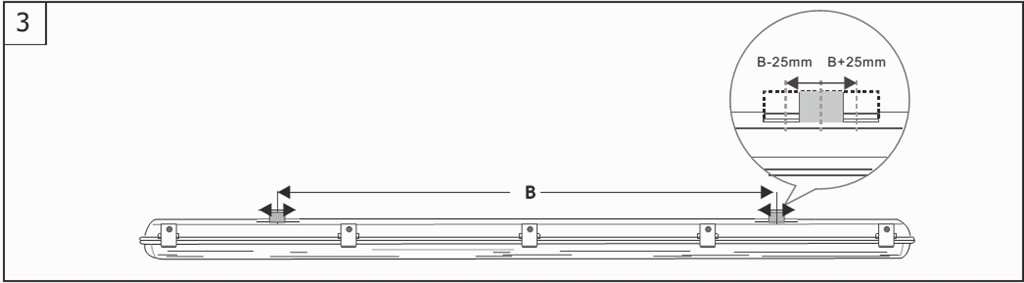 LED tri-proof SMD 3014 high efficiency 1500mm SAA TUV ERP GS CB