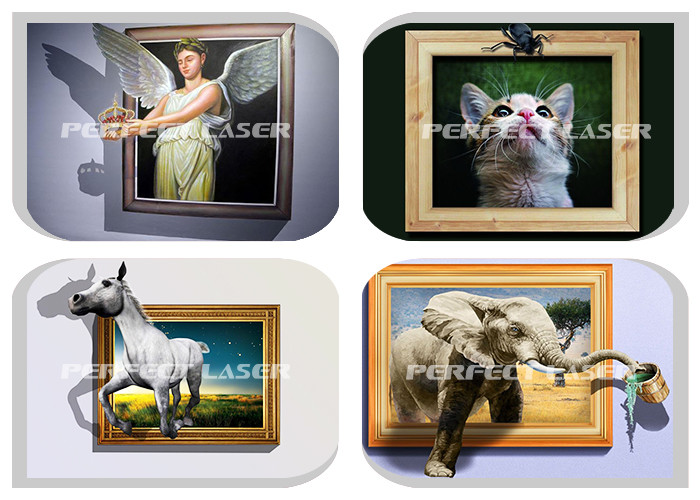 9600DPI 64m2/h Large Format Wall Printer USB2.0 For Ceramic Tile