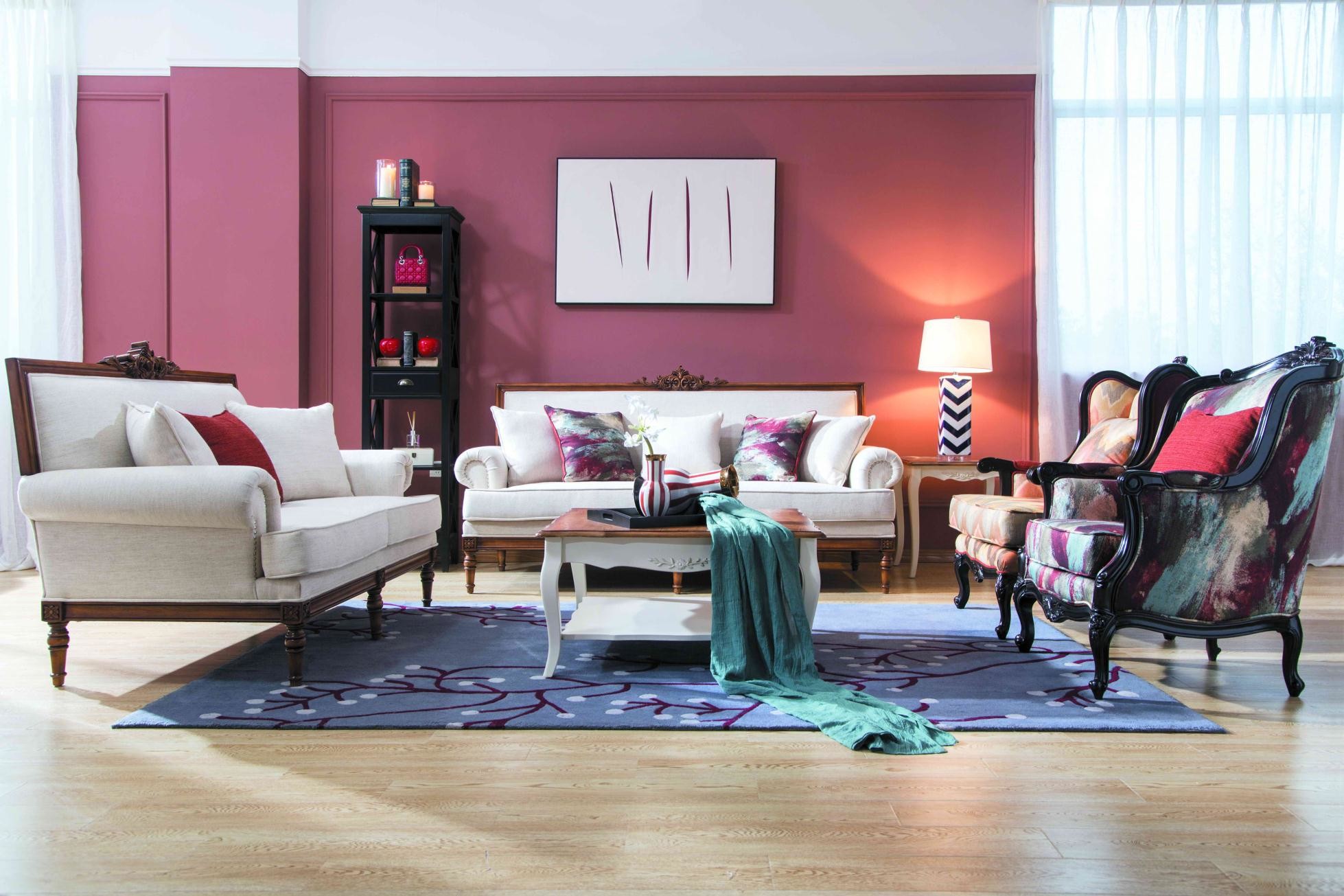 European design Hotels 1+2+3 seat Sofa set for Hotel lobby and Living room furniture made by China 16years factory