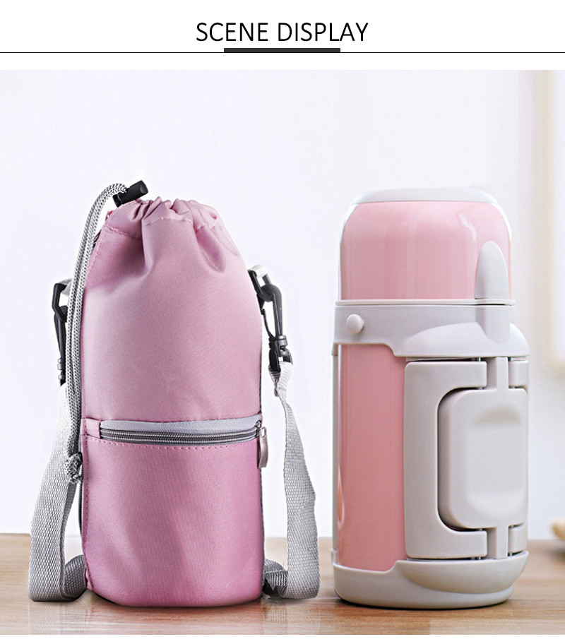 Eco Friendly Insulated Polyester Water Bottle Holder