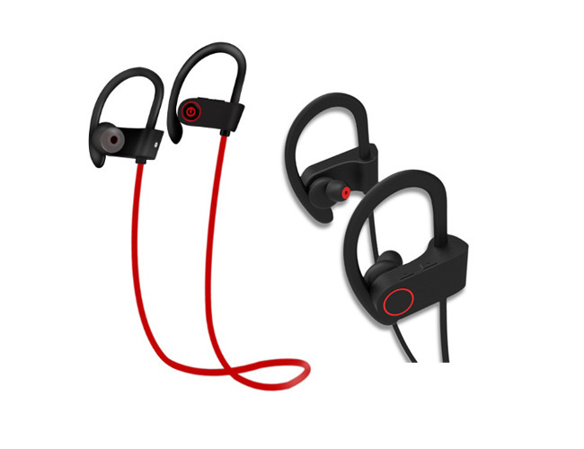 Electronics Wireless Bluetooth Earphones QY7 ABS Rubber Material Automatic Charging