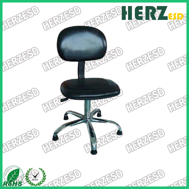 Comfortable And Cost-effective ESD PU Leather Antistatic Height Adjustable Chair