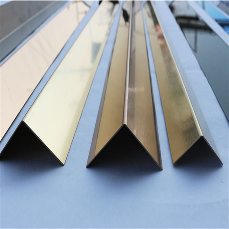 hot sale L shaped tile trim stainless steel hairline finish made in china
