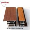 Buy cheap Wood Grain / Wood Finish Aluminium Profiles Home Furniture Accessories from wholesalers