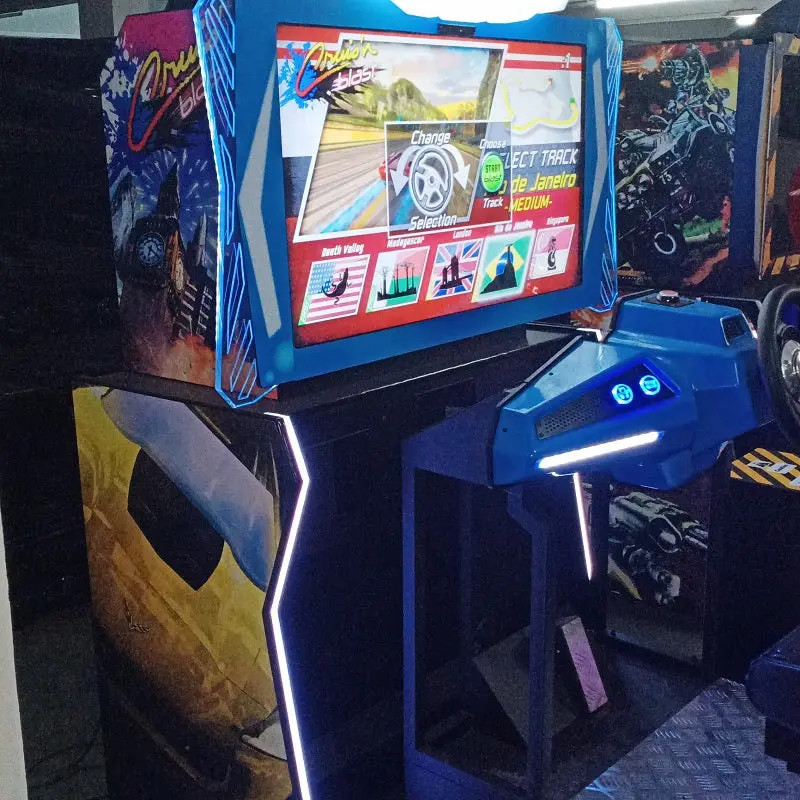 Cruising Blast GEN II Car Racing Simulator Dynamic Storm Cruis'n Blast Racing Game Machine