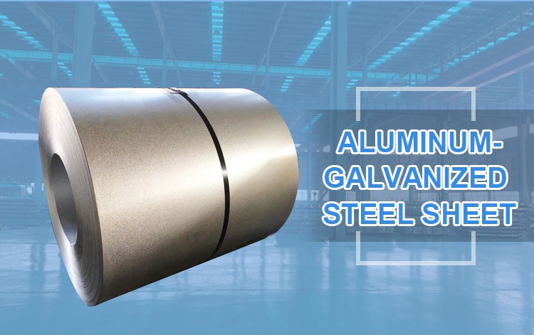ASTM A792 Galvalume Aluzinc Steel Sheet Az150 Dx51d Az120 Steel Coil