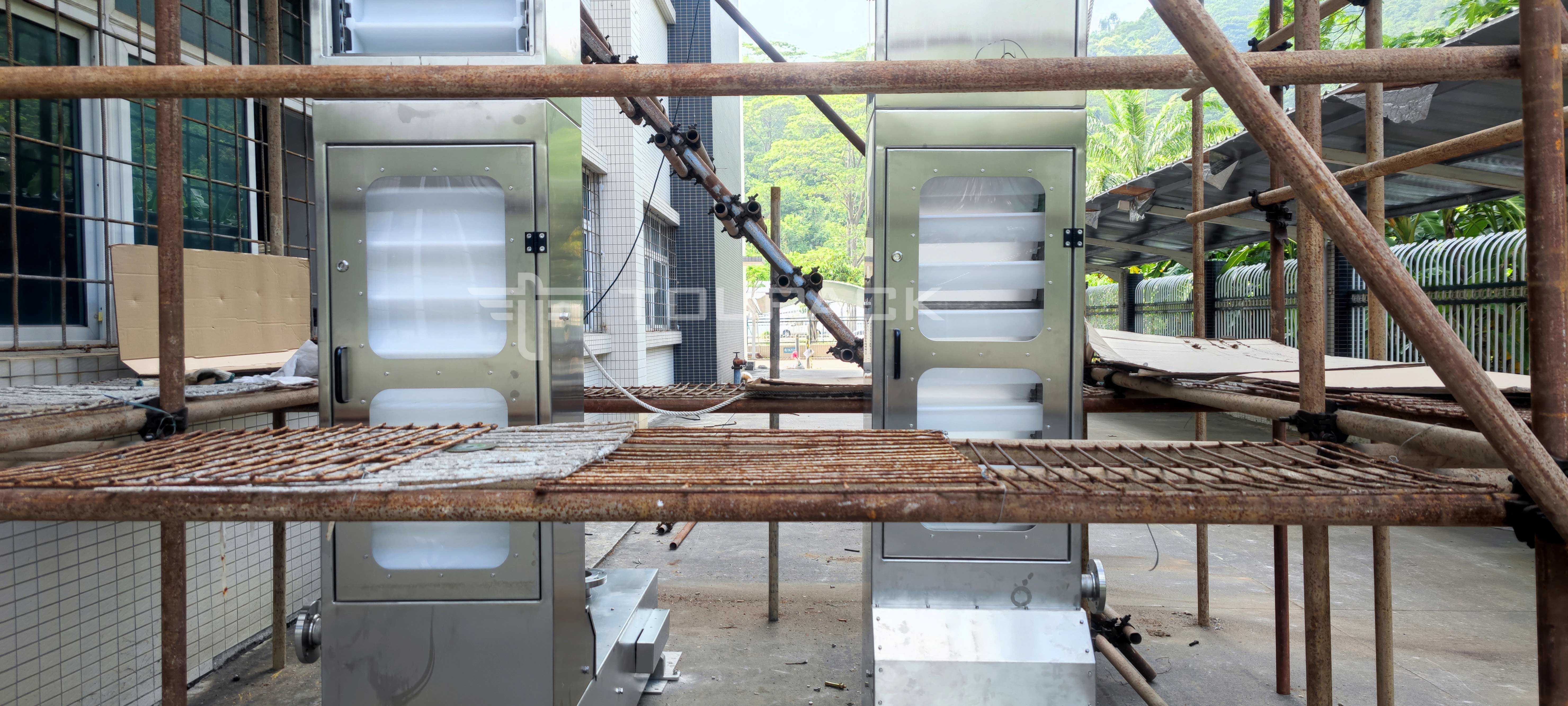 Z Shaped Bucket Elevator Conveyor For Beans Powder Transportation