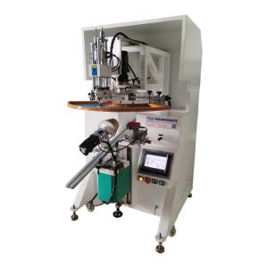PLC Touch Operating Conical Surface Screen Printing Machine