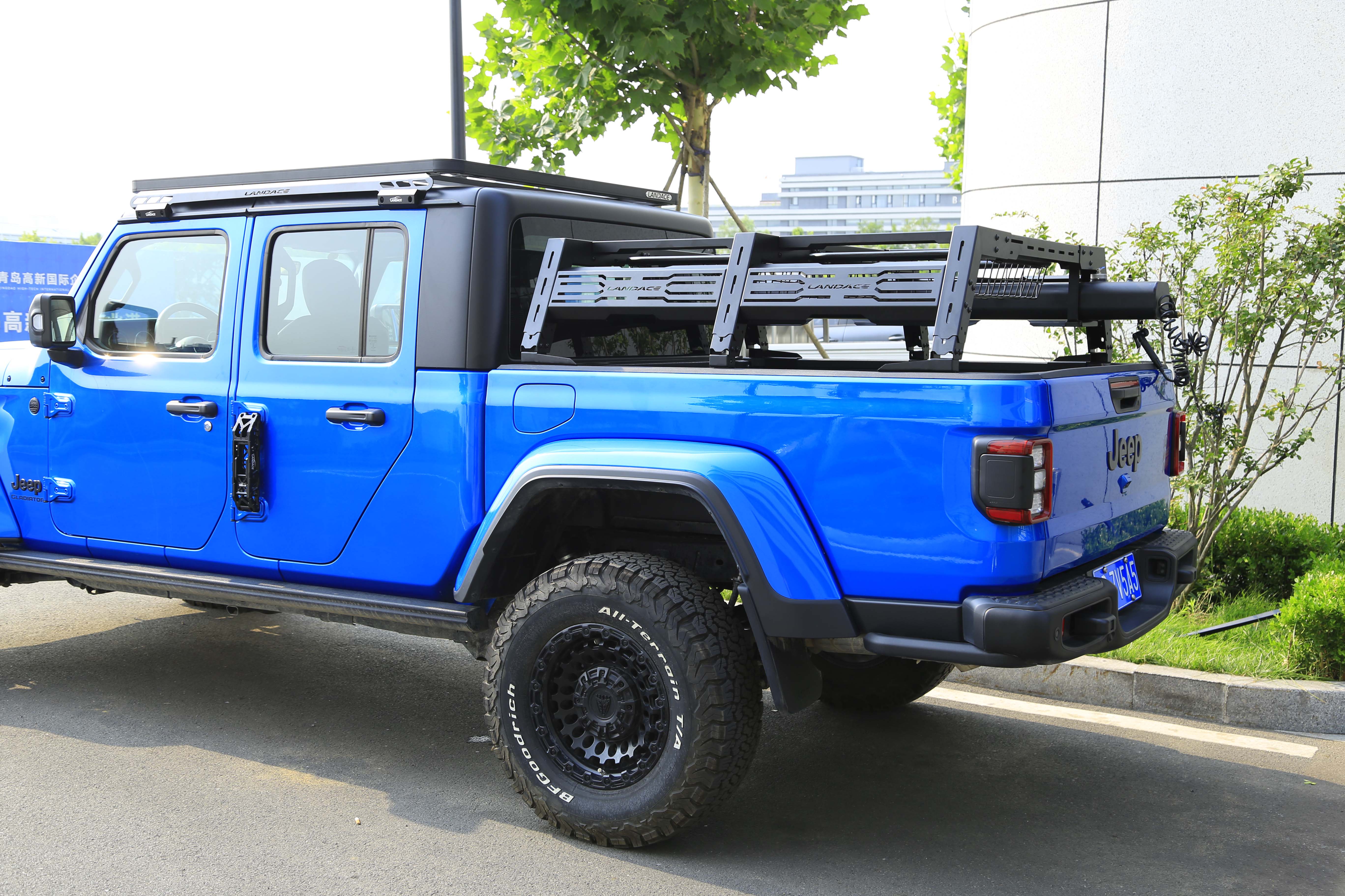 Aluminium Pickup Truck Bed Rack Systems Adjustable Powder Coating
