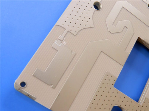 DiClad 870 RF PCB Board 2-Layer with 35μm Copper Layers and 2.5mm Thickness for High-Frequency Applications