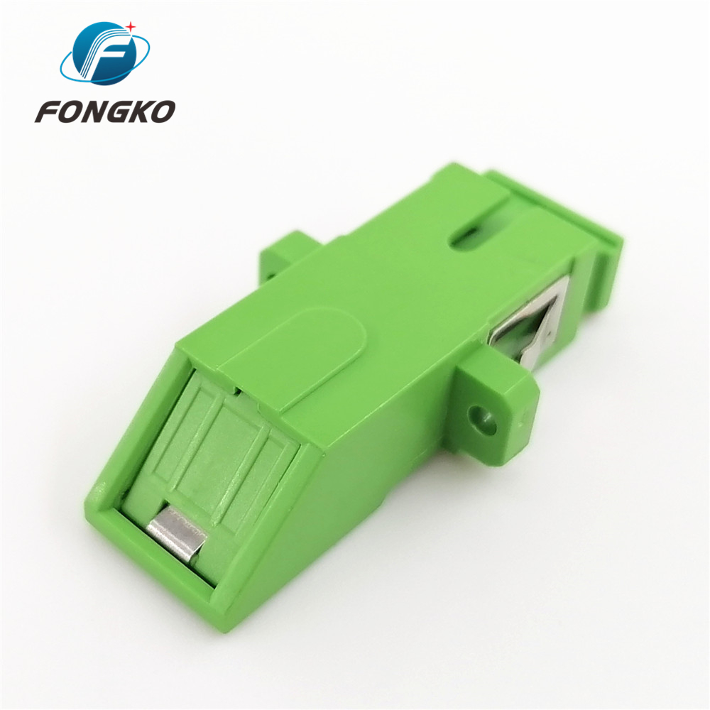 SC Fiber Optical Adapter APC Adapters Flange SX Inner Inclined Shutter Adapter