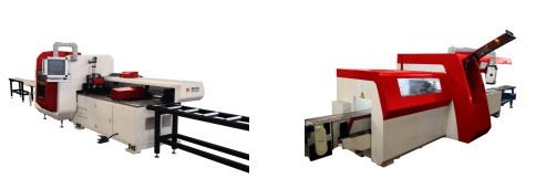 CNC cutting bending punching Busbar Processing Machine