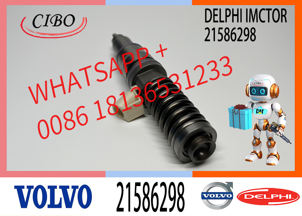 Neutral Size Diesel Fuel Injector BEBE4C17001 For Vol-vo Penta Engines 21586298 3801441 Stock