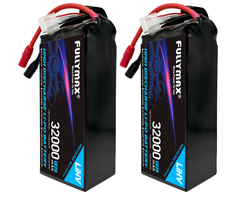 10C LiPo Battery Pack MAX 4.45V 32000mAh 6S 23.52V 5000mah 5200mah AS150 XT150 Plug