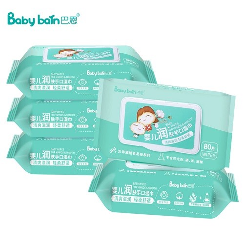 99.9% Pure Water Mild Cleansing Face Cleansing Wipes Without Cover