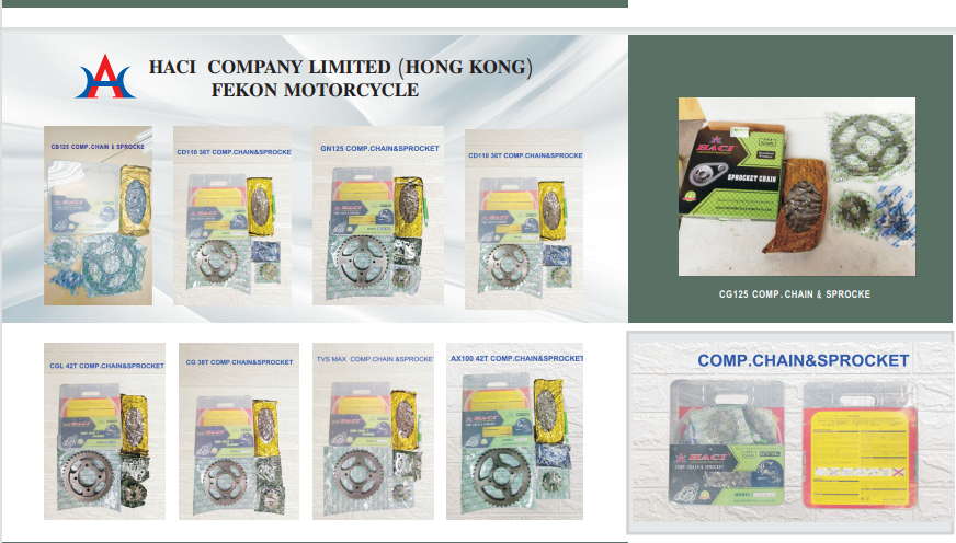 CG 125 Outer Gear Motorcycle Parts Spare Parts High Performance