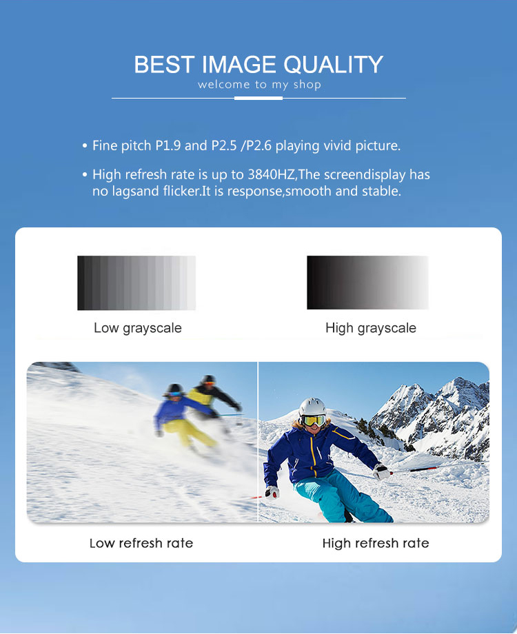 4500cd/M2 Brightness P3 P10 SMD LED Video Wall For Interior And Exterior Advertising