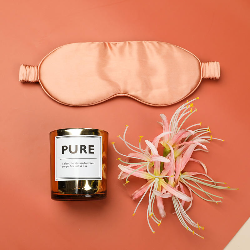 Modern Simplicity Style Mulberry Silk Sleep Blindfold with Custom Logo Private Label
