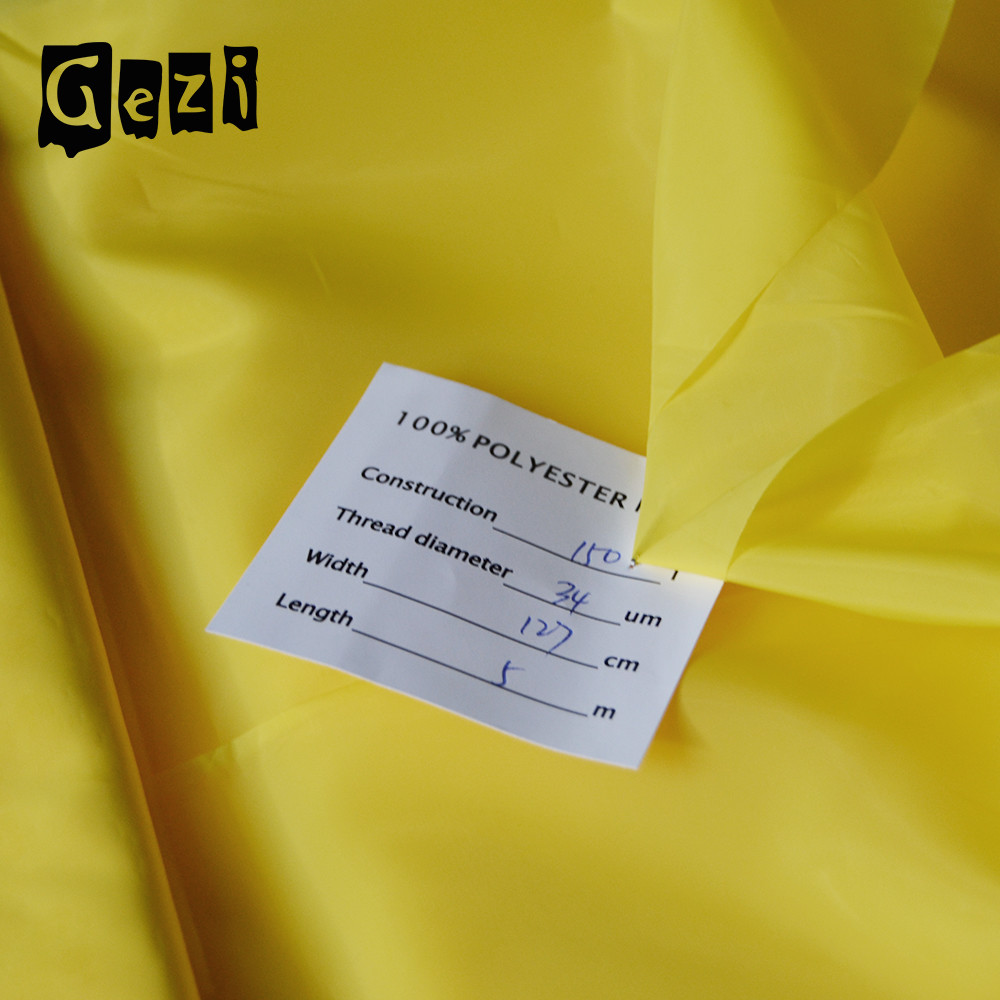 Stable Screen Mesh Net 100% Monofilament Polyester Silk For Printing