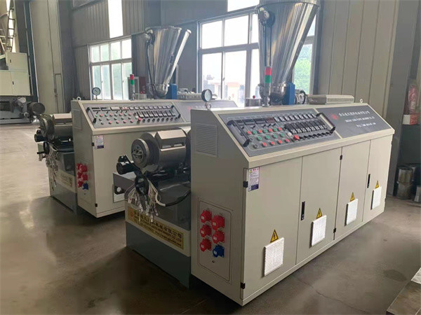 Co Rotating Twin Screw Extruder PVC Small Plastic Extruder Machine