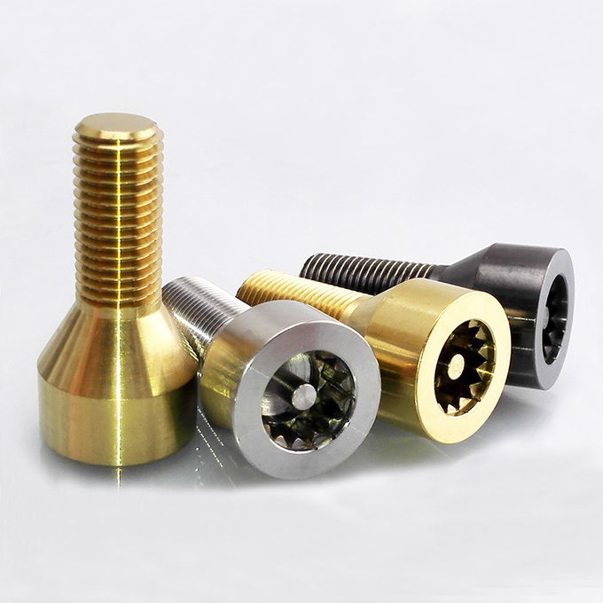 Titanium GR5 26mm Locking Wheel Bolt Grade 10.9 For BMW E Chassis