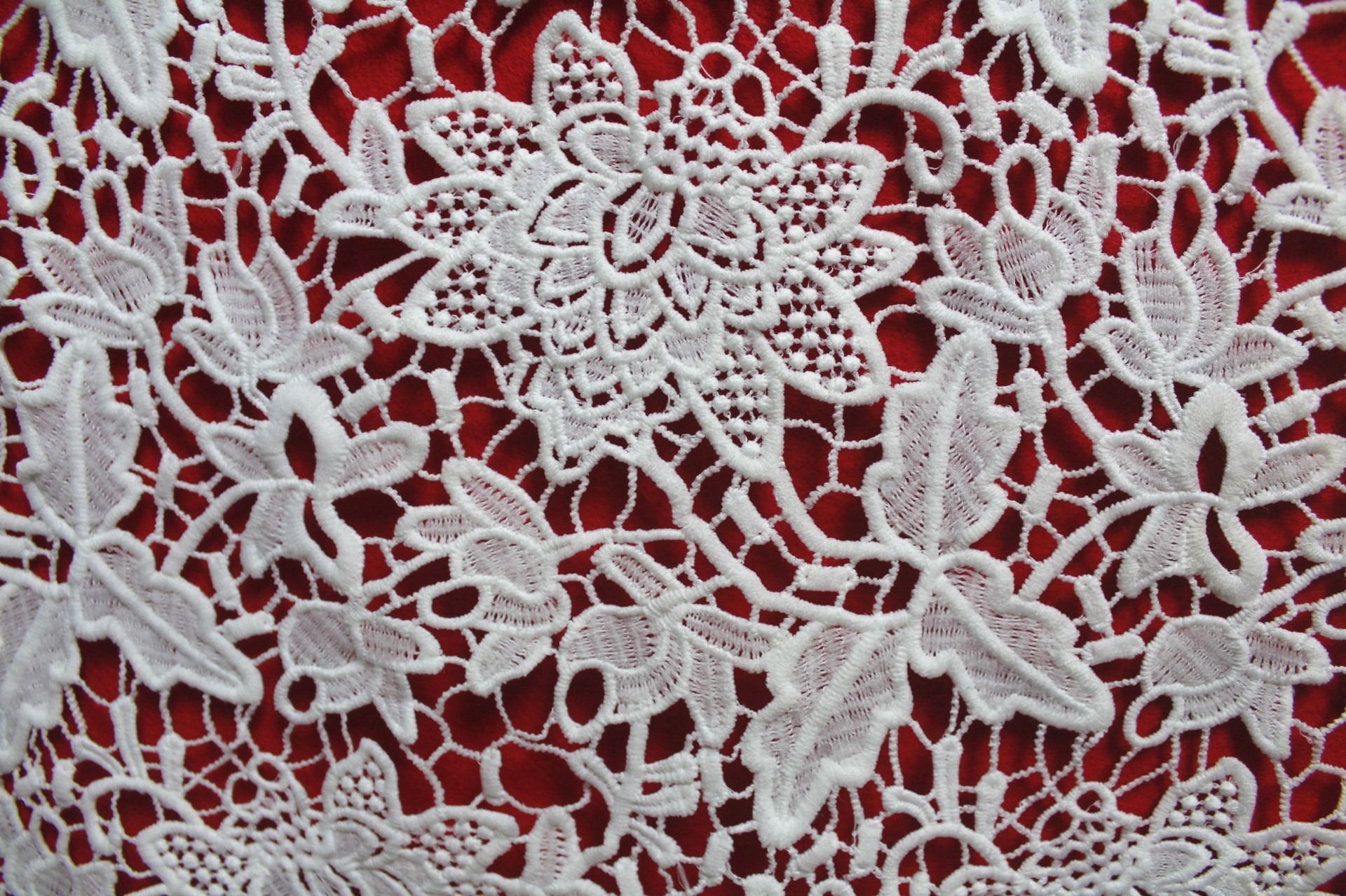 Apparel Accessories Chemical Lace Fabric Water Soluble Embroidery lace fabric