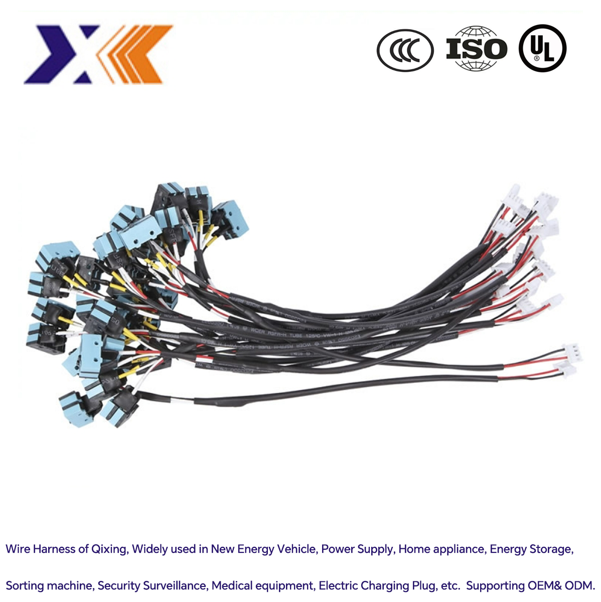 Customized Design Construction Machinery Wiring Harness for Electric Industrial Appliance