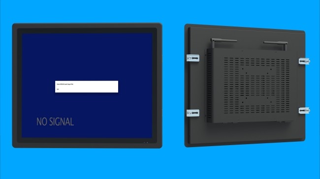 19-Inch Durable Display for Access Control Panels and Transportation Systems