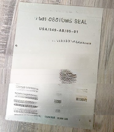Stainless Steel CSC Plate for 20' Container Parts and Corrosion Prevention in ISO Shipping Container