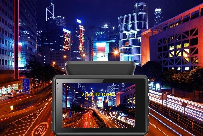 2 Lens Video GPS DVR Camera Car Camcorder Night Vision Loop Recording FHD1080P