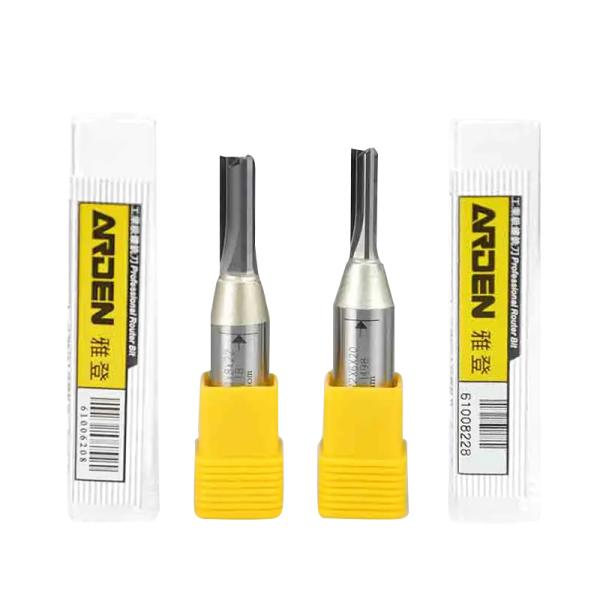 Straight ARDEN Router Bit 3 Slot TCT Router Bit Groove Milling Cutter 1/2 Shank