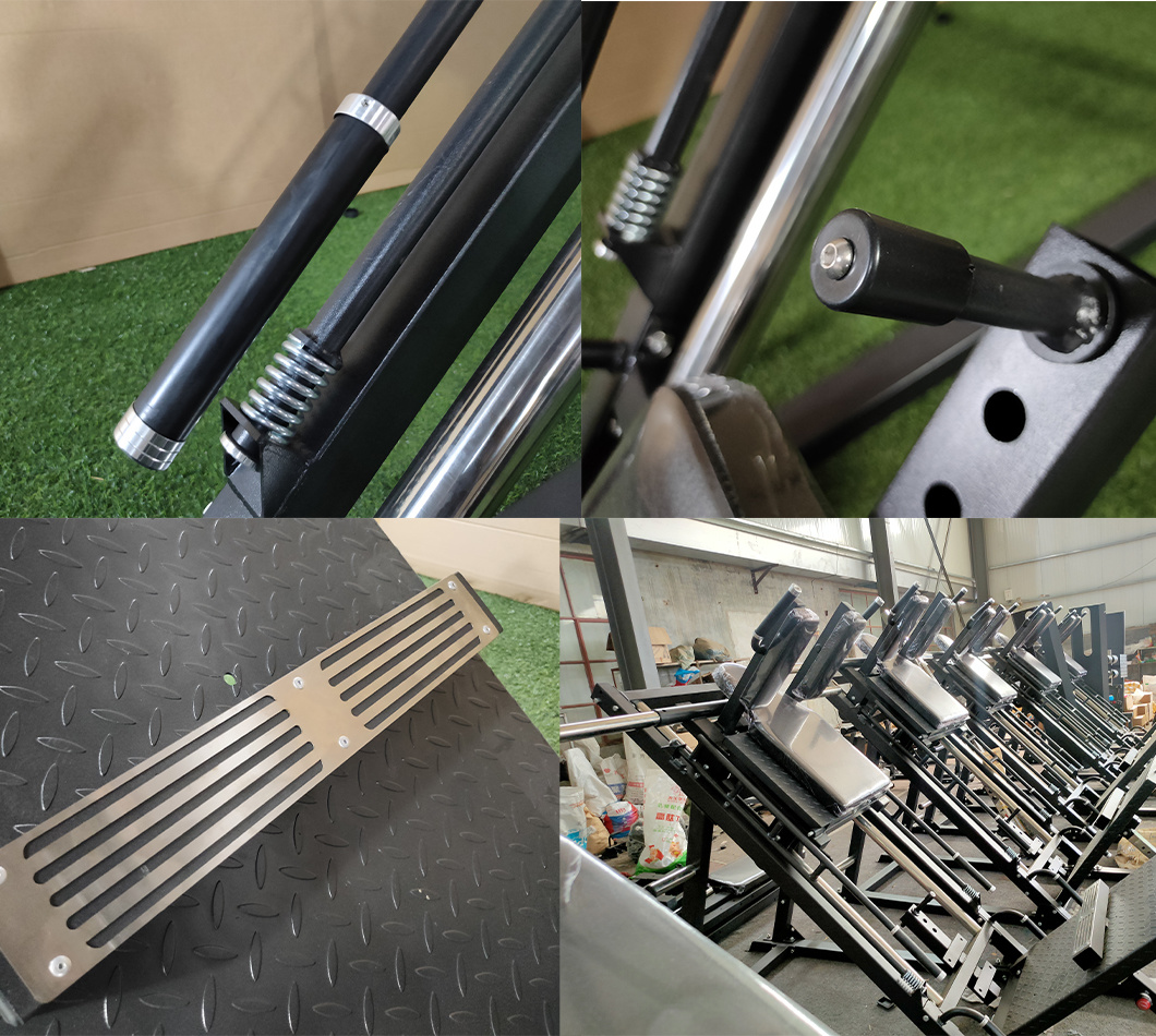 Factory Supply Compact Standing Leg Press Hack Squat Fitness Equipment Tru Squat