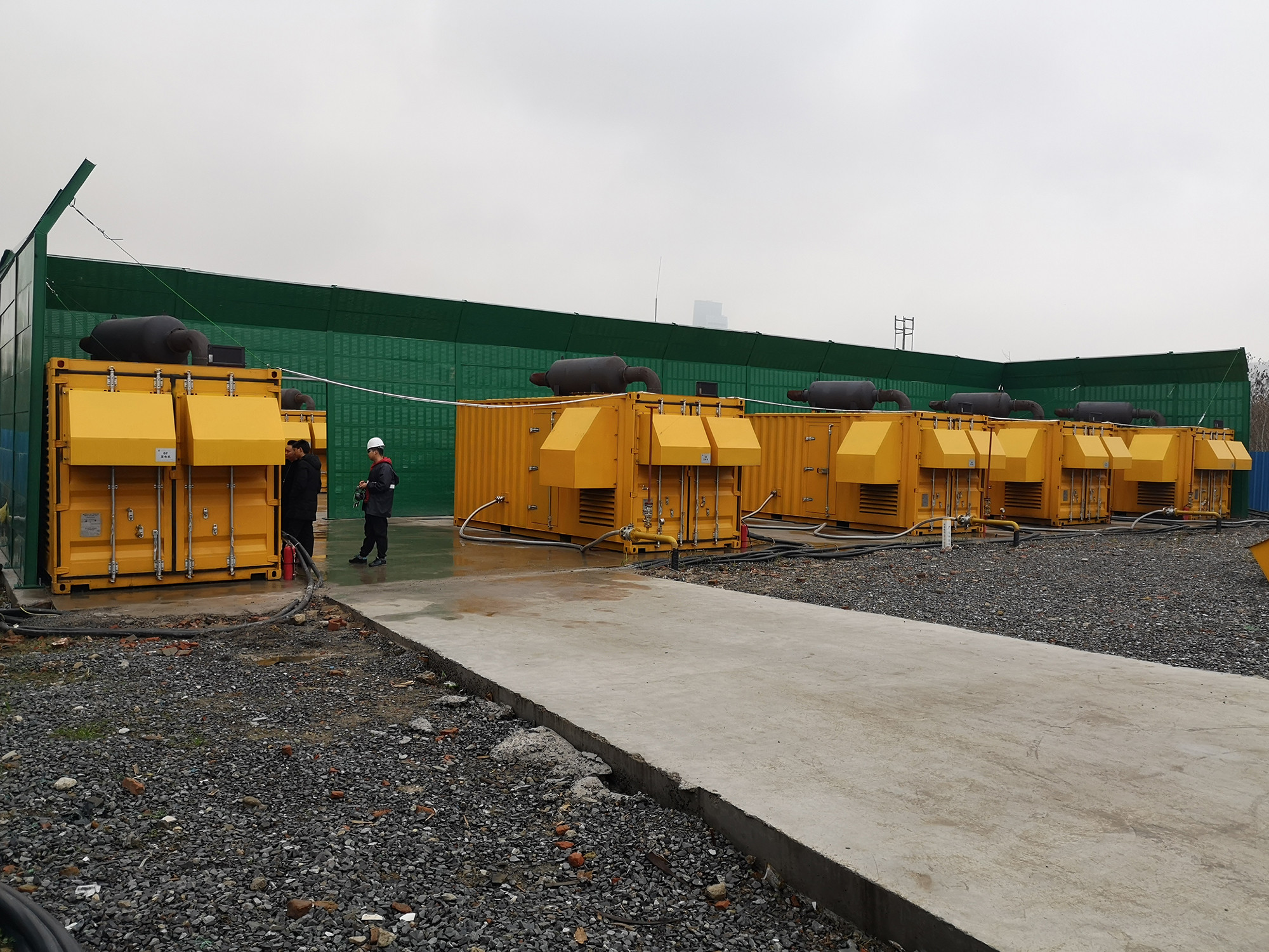 Reliable Gas Generator Set High Power Generator Large Building Power Supply
