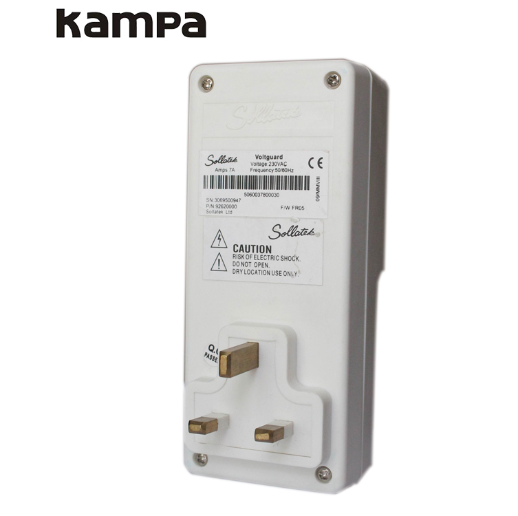 Voltage Stabilizers Kampa Electronic Surge Voltage Protector 230V 7A 50/60HZ