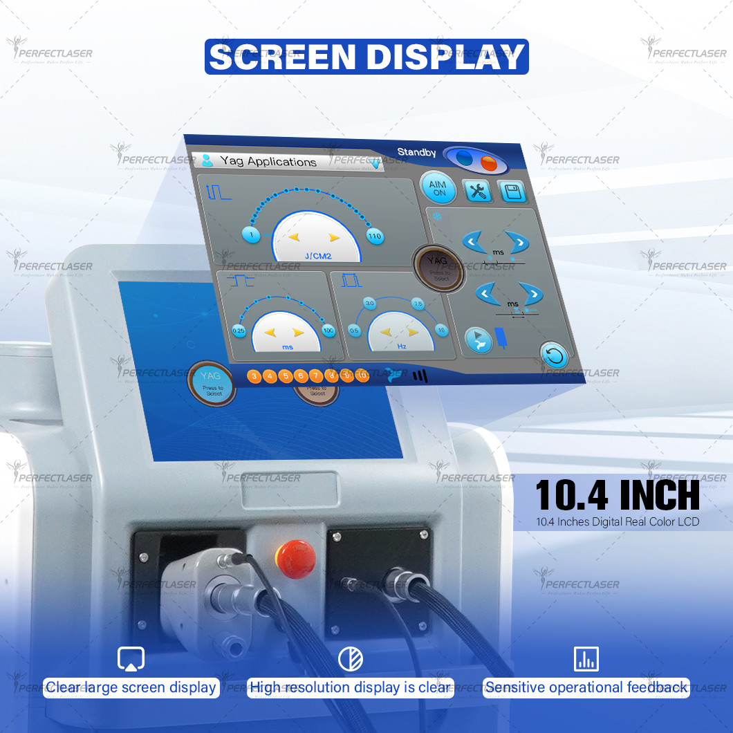 CE FDA Medical Grade Alexandrite Long Pulse Laser Beauty Machine With New Upgraded Parts