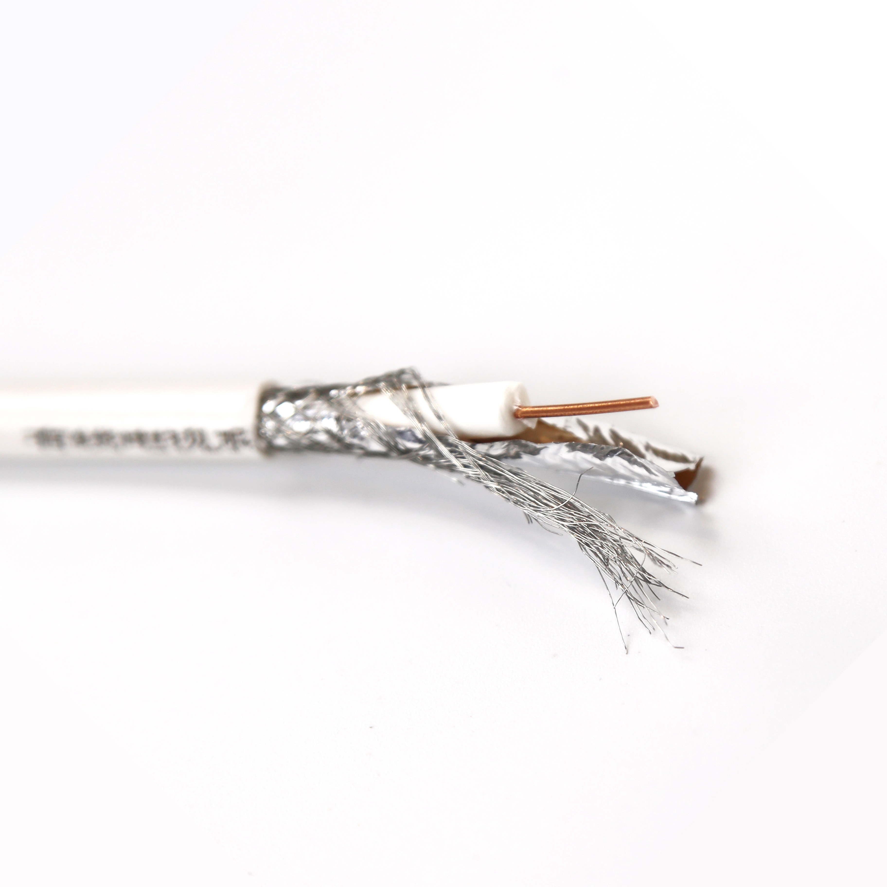 Tinned Copper 1 Core 1000ft Coaxial Power Cables For Public Antennas