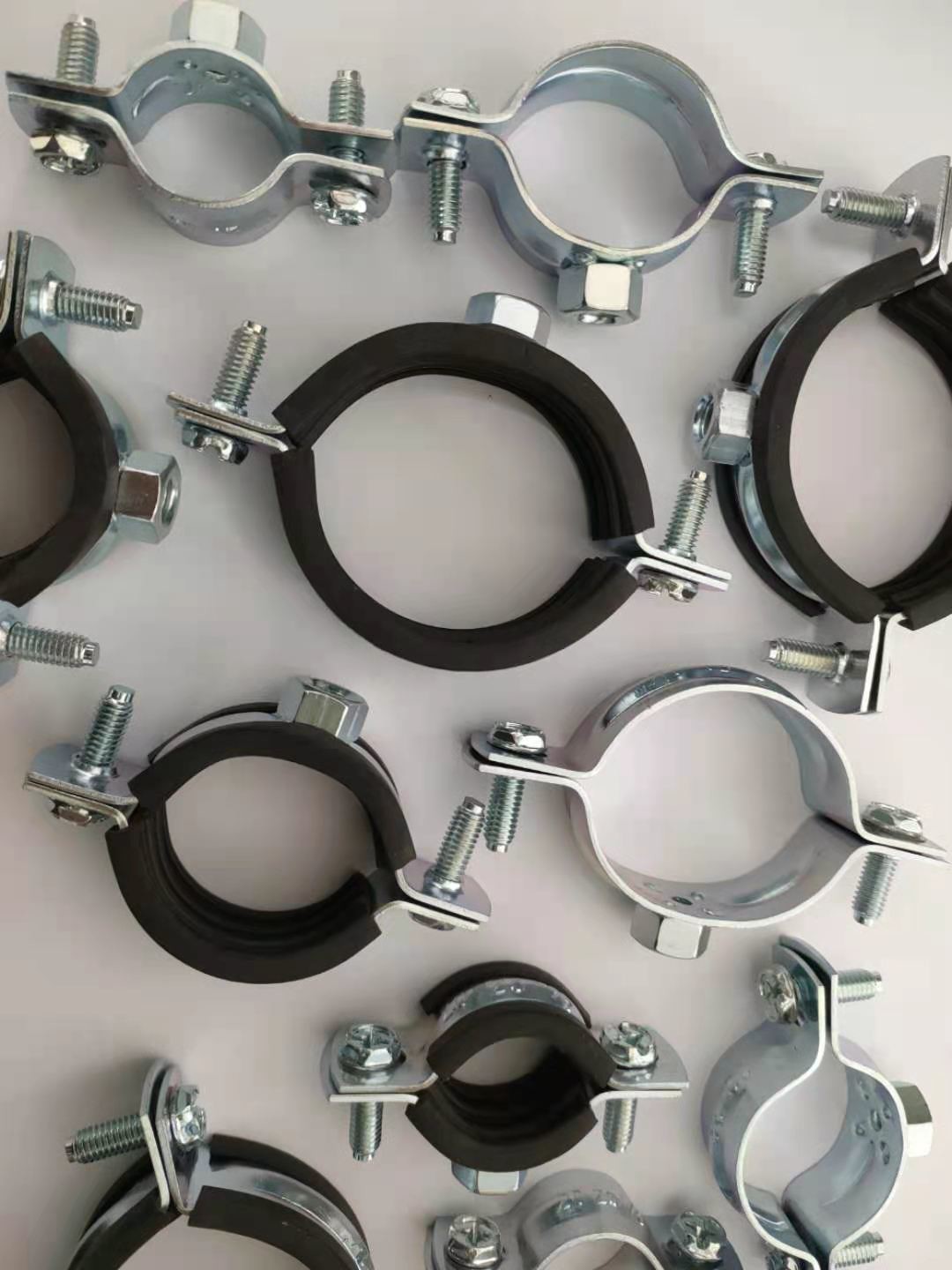 0.6mm Sanitary Tube Strong Spring Grip Clip Clamp Dacromet Finish
