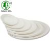 Buy cheap Restaurant Biodegradable Sugarcane Bagasse Plates SGS Food Packaging Flat Round from wholesalers