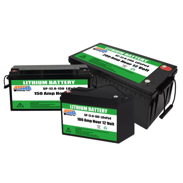 Off Grid Use 200Ah 12V RV Lithium Battery High Capacity Long Cycle Life